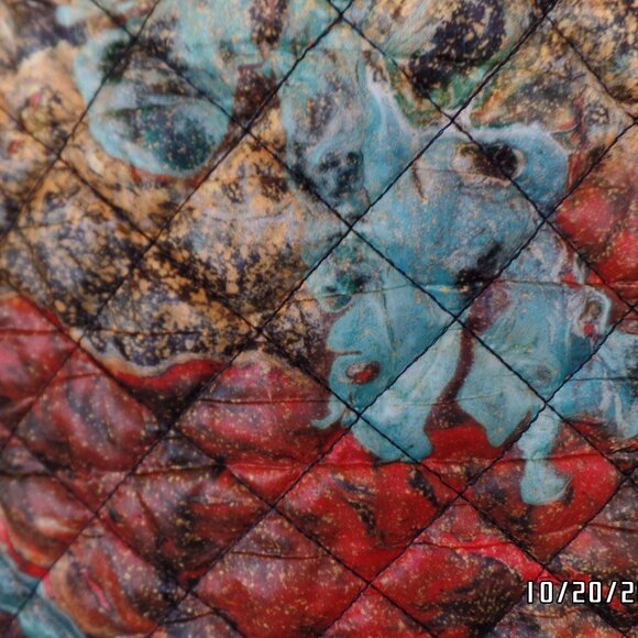 Dolcezza Wearable Simply Art Quilted Vest Multi Color Size ? - Picture 8 of 8